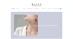 Desktop Screenshot of misty-collection.co.jp
